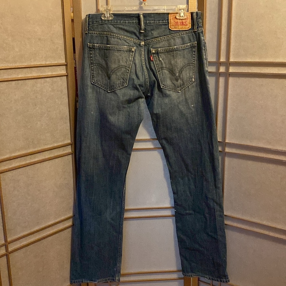 32x32 men’s jeans, Levi’s 514, paint splattered and nicely broken in - Picture 3 of 7